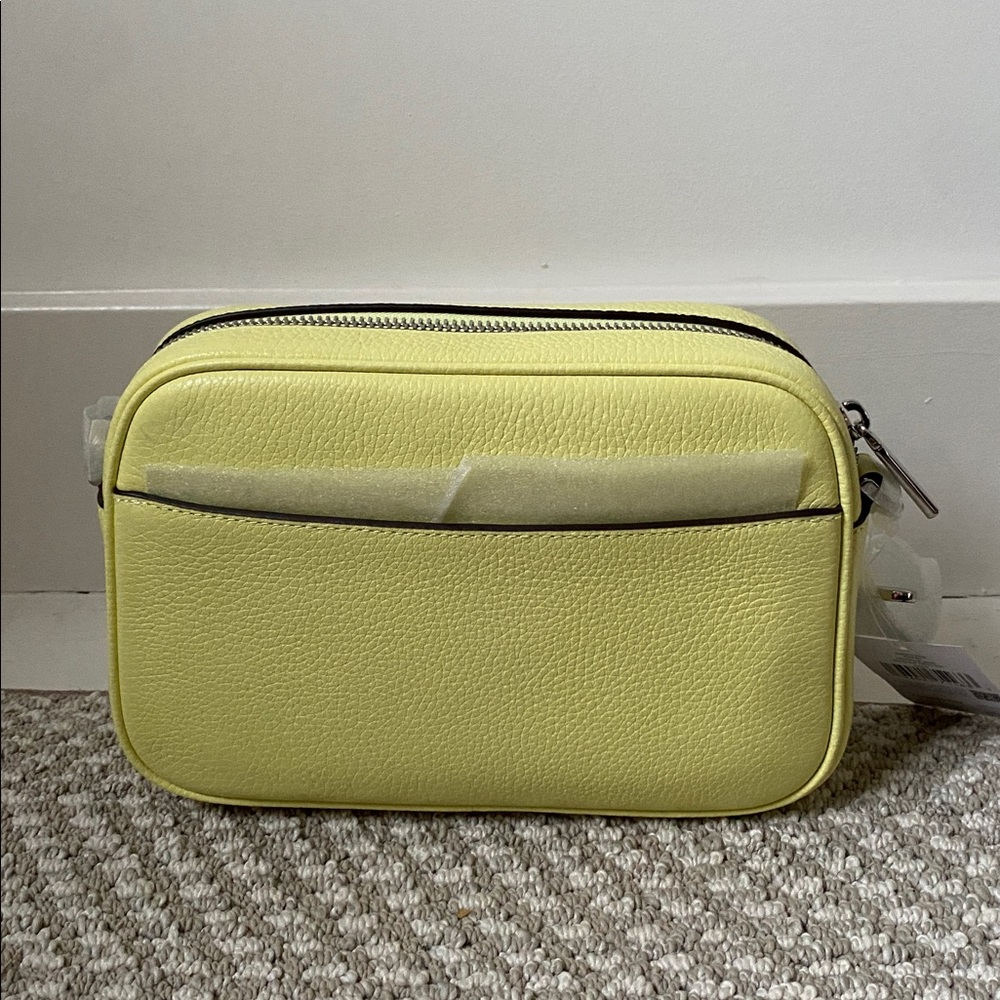 Emma Colorblock Pebbled Leather Large Crossbody - Picture 2 of 6